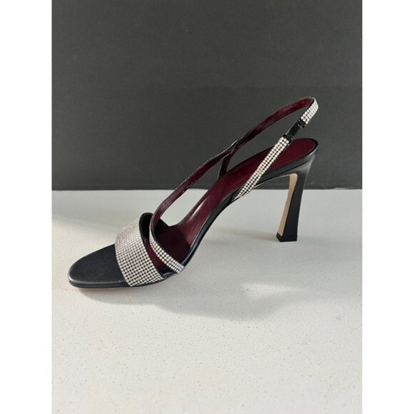 STAUD Rhinestone Nadja Sandal HEELS Crystal size 38 - Picture 9 of 10